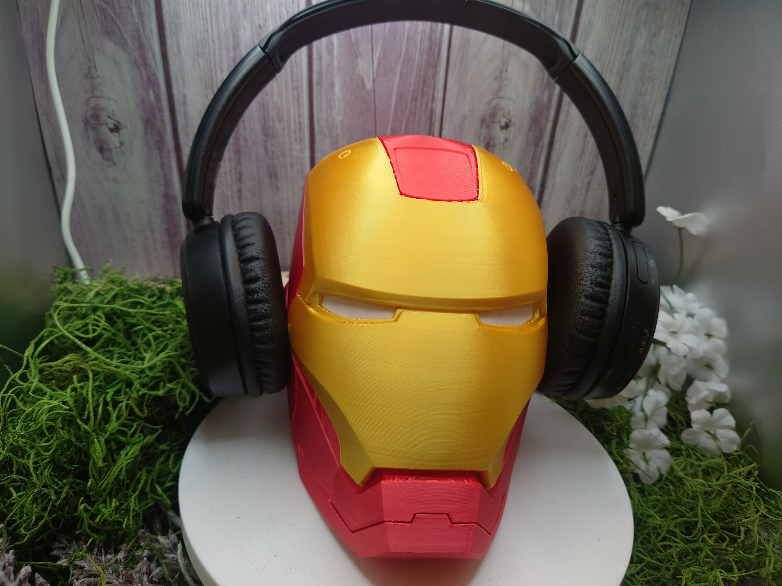 Iron popular Man Headphone Stand