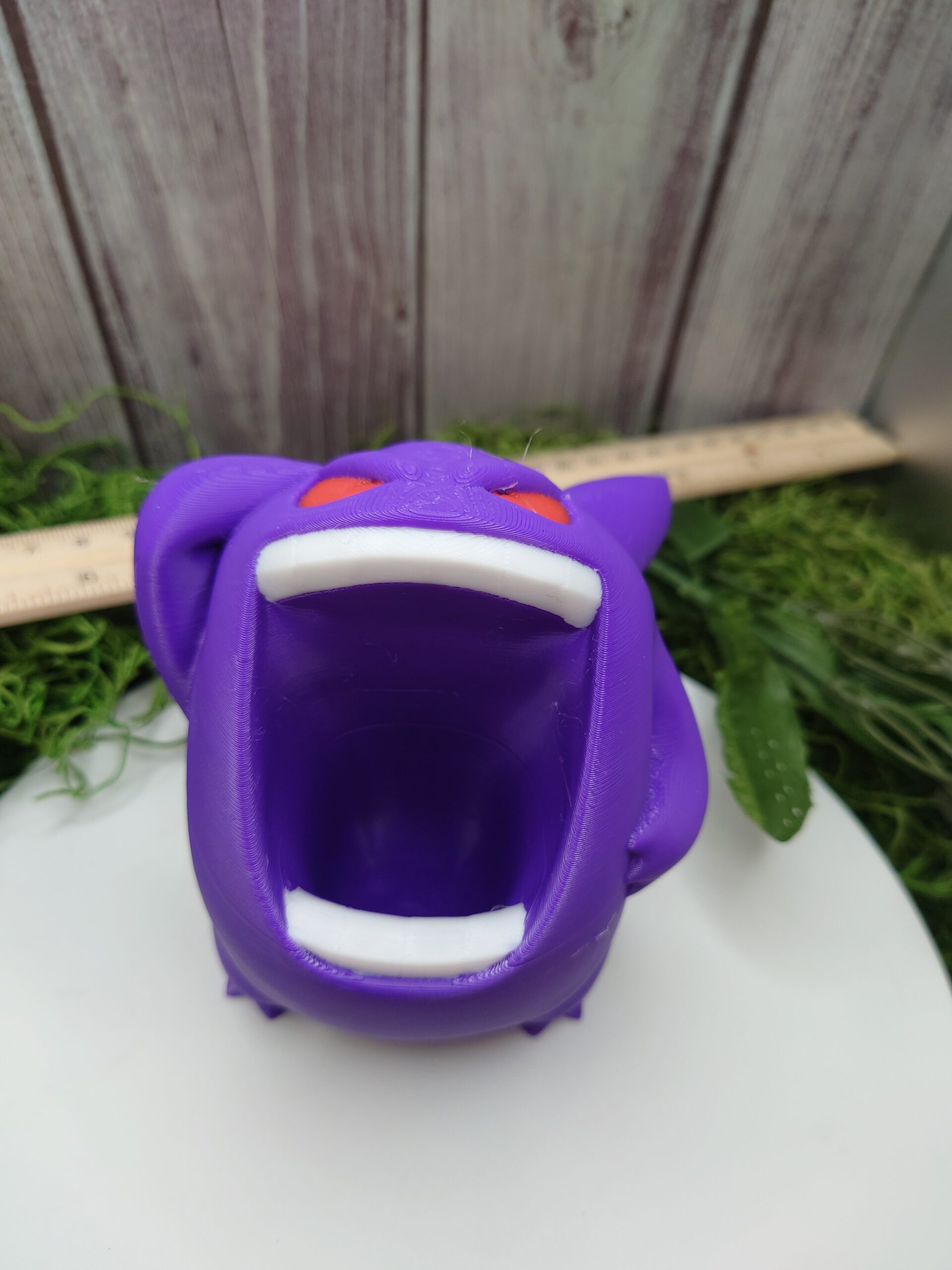 Gengar Mouth Open Fully Colored Pen Holder | Custom Sizes – Socal3D