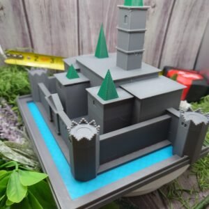 Hyrule Castle Model | Fully Colored or Neutral | Custom Sizes |  Ocarina of Time