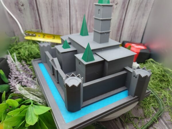 Hyrule Castle Model | Fully Colored or Neutral | Custom Sizes |  Ocarina of Time