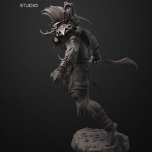 VOLJIN WoW Figurine Model | Custom Size and Color | Gamer Gift | Warcraft | Statue 3D