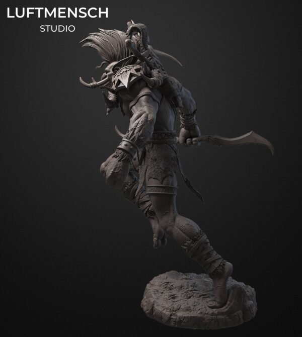 VOLJIN WoW Figurine Model | Custom Size and Color | Gamer Gift | Warcraft | Statue 3D