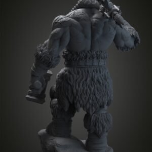 THRALL WoW Figurine Model | Custom Size and Color | Gamer Gift | Warcraft | Statue 3D