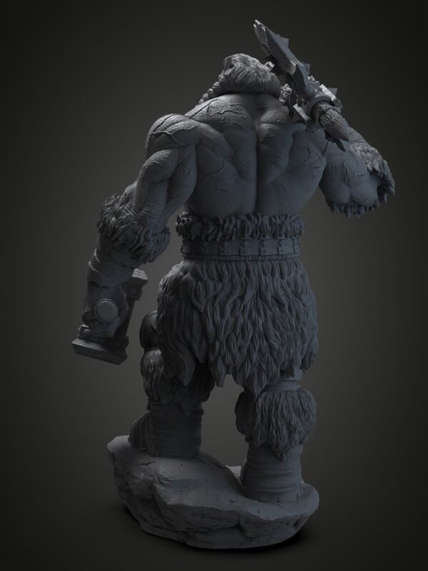 THRALL WoW Figurine Model | Custom Size and Color | Gamer Gift | Warcraft | Statue 3D
