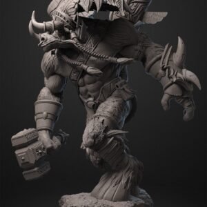 BAINE BLOODHOOF WoW Figurine Model | Custom Size and Color | Gamer Gift | Warcraft | Statue 3D