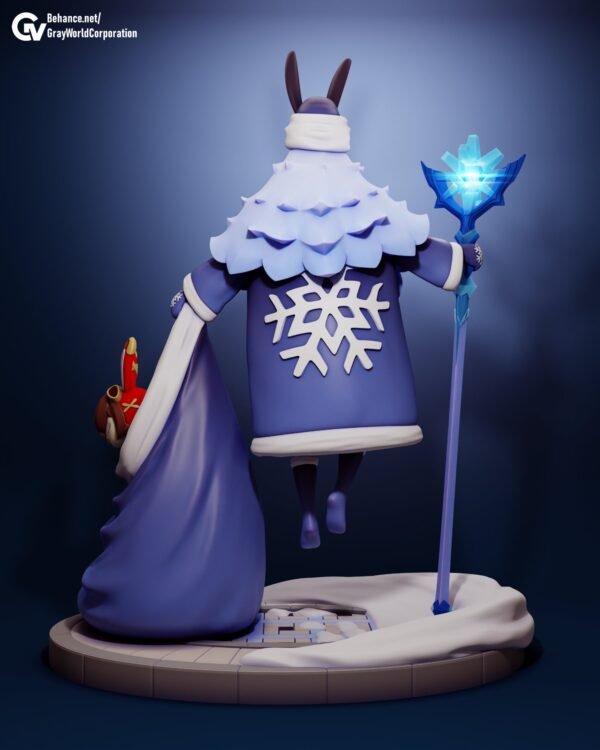 Ded Moroz From Abyss Model Figure | Fully Colored or DIY Unpainted | Custom Sizes and Color