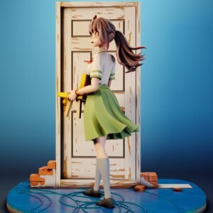 Suzume | Suzume No Tojimari Model Figure | Fully Colored or DIY Unpainted | Custom Sizes and Color