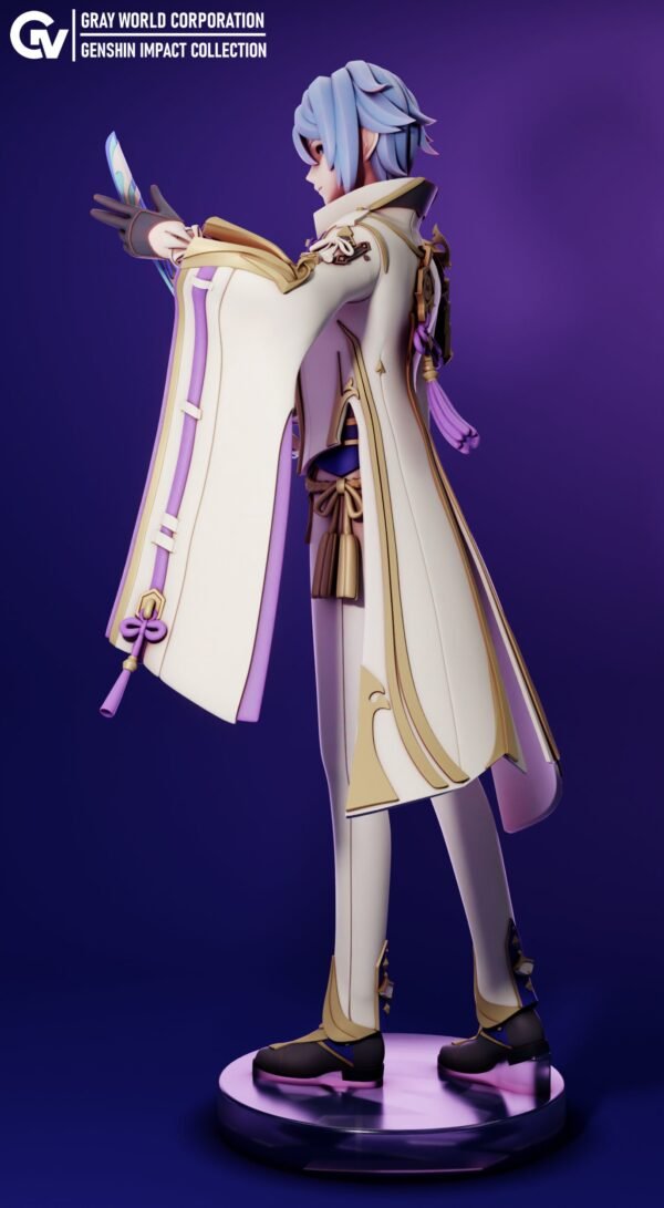Kamisato Ayato | Model Figure | Fully Colored or DIY Unpainted | Custom Sizes and Color