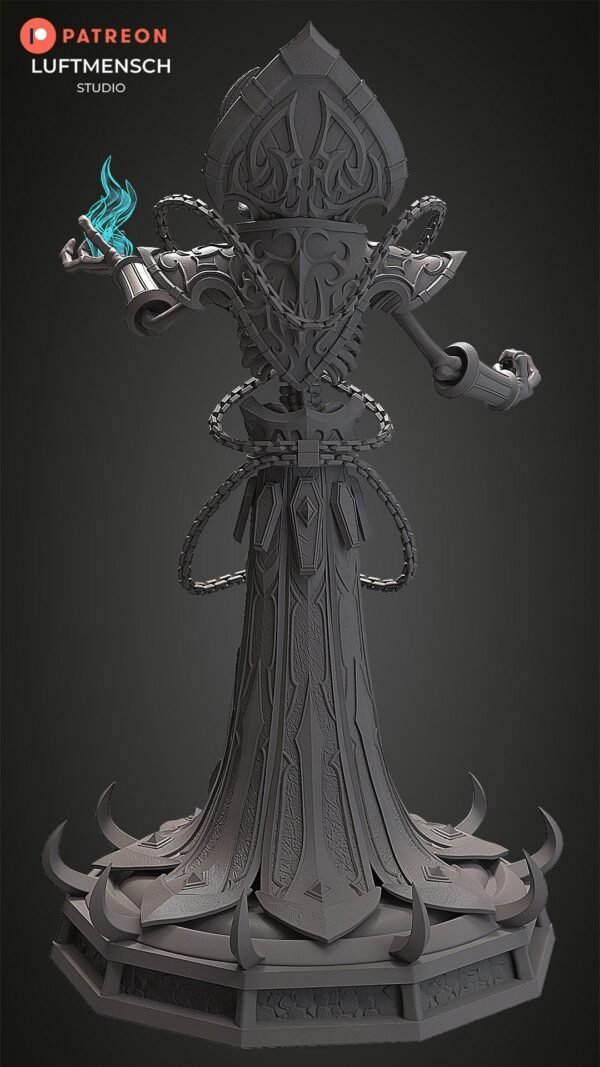 Kel'Thuzad WoW Figurine Model | Custom Size and Color | Gamer Gift | Warcraft | Statue 3D
