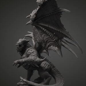 Deathwing WoW Figurine Model | Custom Size and Color | Gamer Gift | Warcraft | Statue 3D