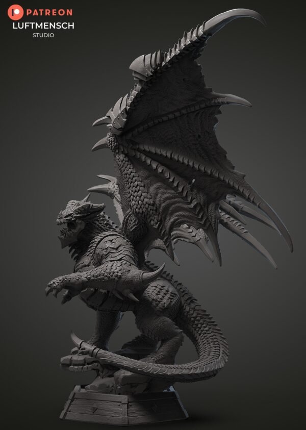 Deathwing WoW Figurine Model | Custom Size and Color | Gamer Gift | Warcraft | Statue 3D