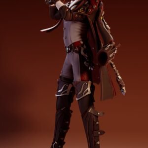 Wriothesley | Genshin Impact Model Figure | Fully Colored or DIY Unpainted | Custom Sizes and Color