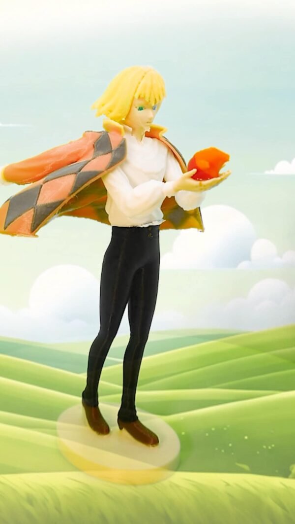 Howl Jenkins Pendragon | Model Figure | Fully Colored or DIY Unpainted | Custom Sizes and Color