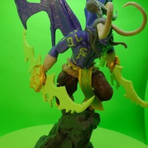 Illidan Stormrage WOW  Model Figure | Fully Colored or DIY Unpainted | Custom Sizes and Color