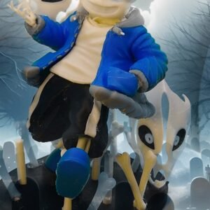 Sans | Skeleton Ghost Model Figure | Fully Colored or DIY Unpainted | Custom Sizes and Color