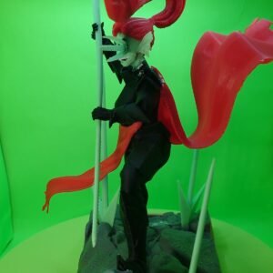 Undyne | Model Figure | Fully Colored or DIY Unpainted | Custom Sizes and Color
