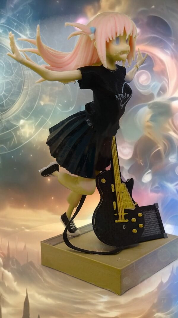 Hitori Gotoh | Bocchi the Rock | Model Figure | Fully Colored or DIY Unpainted | Custom Sizes and Color