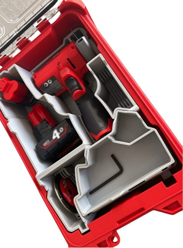 Packout Compact Insert For Milwaukee M12 Cut Off Tool Compact Organizer Tool Accessory