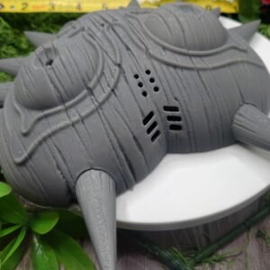 Majoras Mask 3D Printed | Unpainted | Realistic | Wood Grain Texture | With Wall Mount | Majora's