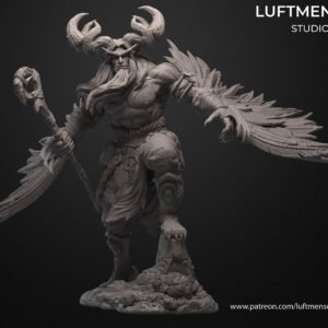 MALFURION STORMRAGE WoW Figurine Model | Custom Size and Color | Gamer Gift | Warcraft | Statue 3D