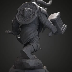 Muradin Bronzebeard WoW Figurine Model | Custom Size and Color | Gamer Gift | Warcraft | Statue 3D