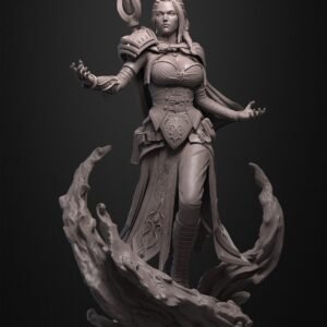 Jaina Proudmoore WoW Figurine Model | Custom Size and Color | Gamer Gift | Warcraft | Statue 3D