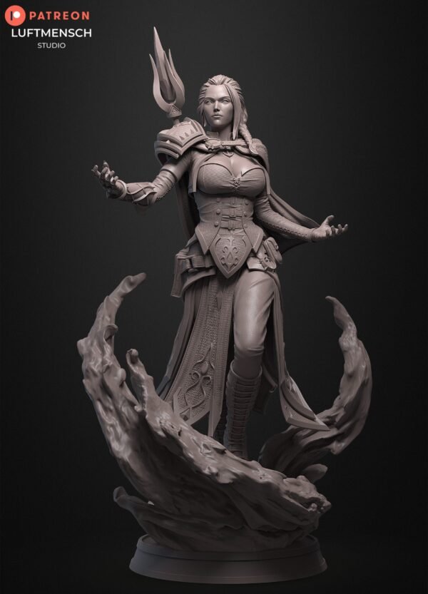 Jaina Proudmoore WoW Figurine Model | Custom Size and Color | Gamer Gift | Warcraft | Statue 3D