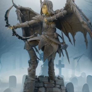 Arueshalae | Wrath of the Righteous Model Figure | Fully Colored or DIY Unpainted | Custom Sizes and Color