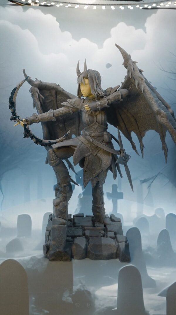 Arueshalae | Wrath of the Righteous Model Figure | Fully Colored or DIY Unpainted | Custom Sizes and Color
