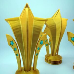 Star Trophy Kart Prize ! | You're #1 | Fully Colored With Silver, Gold, Copper Options