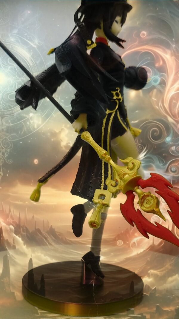 Hu Tao | Model Figure | Fully Colored or DIY Unpainted | Custom Sizes and Color