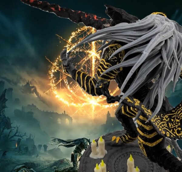 Maliketh - Black Blade Elden Ring Figurine Model | Custom Size and Color | Gamer Gift | Dark Souls | Statue 3D