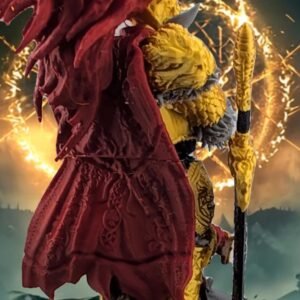 Starscourge Radahn - Elden Ring  Figurine Model | Custom Size and Color | Gamer Gift | Dark Souls | Statue 3D