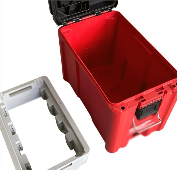M18 Battery Rack For Milwaukee Packout Compact Tool Box M18 Battery Rack | Fit Up to 8 Batteries