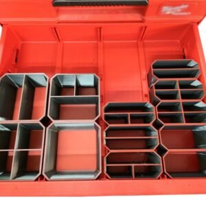 4‑Drawer Organizer Bins – For Milwaukee Packout Modular Inserts for Toolbox Drawers, Custom