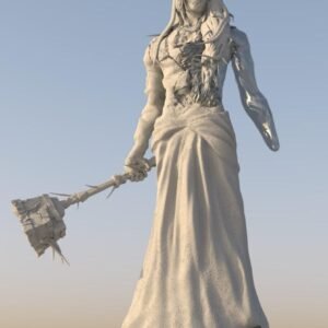 Radagon Elden Ring Figurine: Custom 3D Printed Gamer Statue