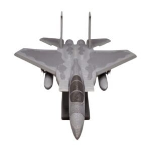 F15 Plane Kit Card With Optional Light Up LEDS | No‑Glue Snap‑Together | Made in USA
