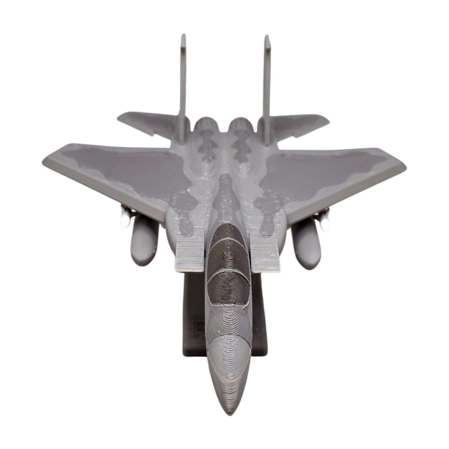 F15 Plane Kit Card With Optional Light Up LEDS | No‑Glue Snap‑Together | Made in USA