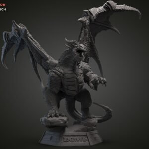 Deathwing WoW Figurine Model | Custom Size and Color | Gamer Gift | Warcraft | Statue 3D
