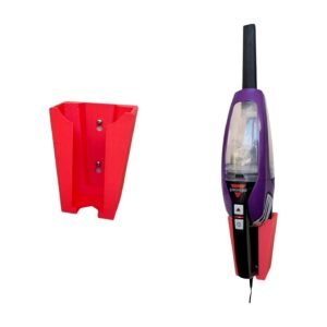 Heavy‑Duty Wall Mount Bracket for Bissell Pet Hair Handheld Vacuum – Includes Accessory Holder for Cordless Charging Dock