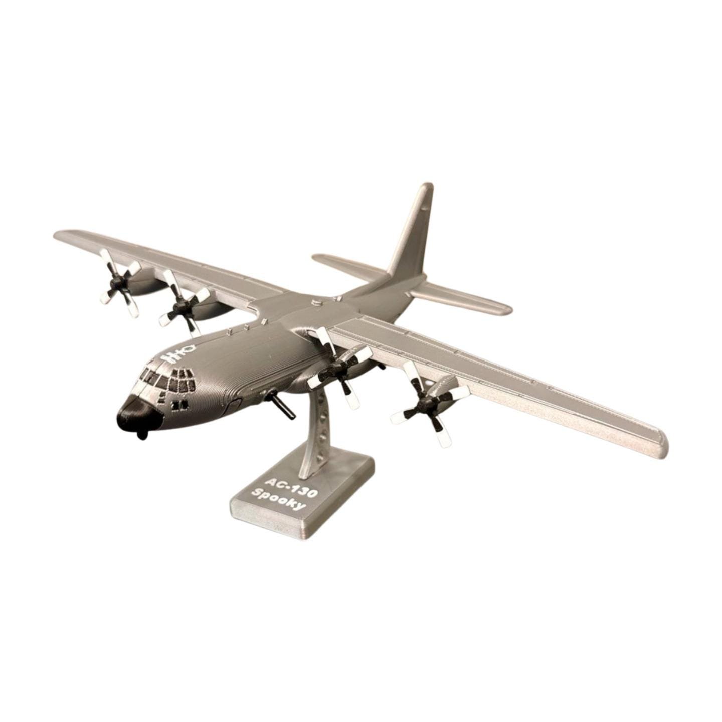 AC-130 Plane Kit Card | No‑Glue Snap‑Together | Made in USA