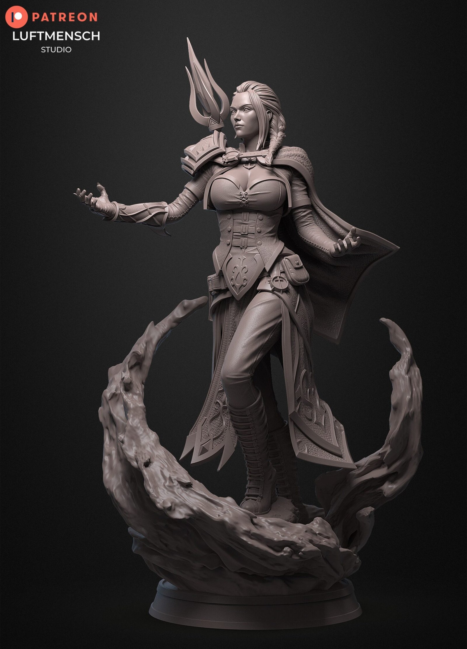 Jaina Proudmoore WoW Figurine Model | Custom Size and Color | Gamer Gift | Warcraft | Statue 3D