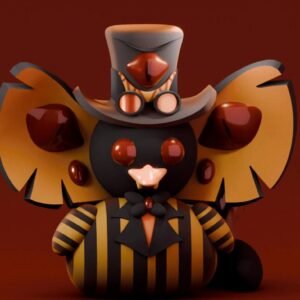 Hazbin Hotel Sir. Pentious Duck Figurine Model| Multiple Sizes | Fully Colored or Uncolored