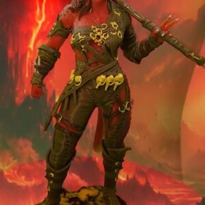 Karlach 3D Model Figure: Baldur's Gate, Painted or Unpainted