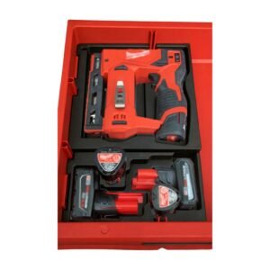 M12 23 Gauge Pin Nailer Insert For Milwauke Packout 3 Drawer System With Battery Organizer