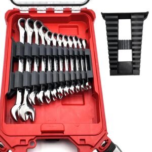 Wrench Organizer Insert for Packout Compact Organizer – Holds SAE & Metric Wrench Sets – Tool Storage Liner
